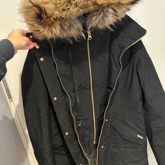 Woolrich women's Parka with real fur - Picture 10 of 16